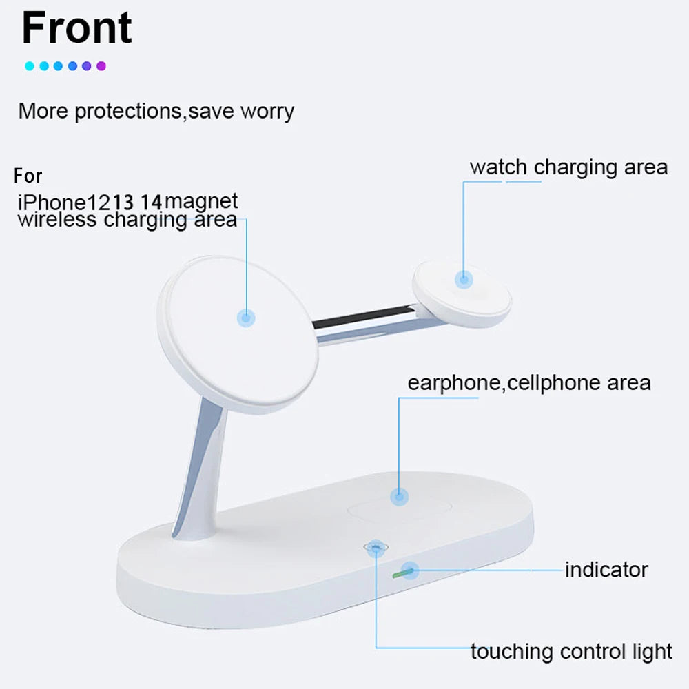 3 in 1 Wireless Charger for Apple and Airpods
