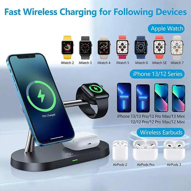 3 in 1 Wireless Charger for Apple and Airpods