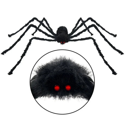 Halloween Giant Black Plush Spider