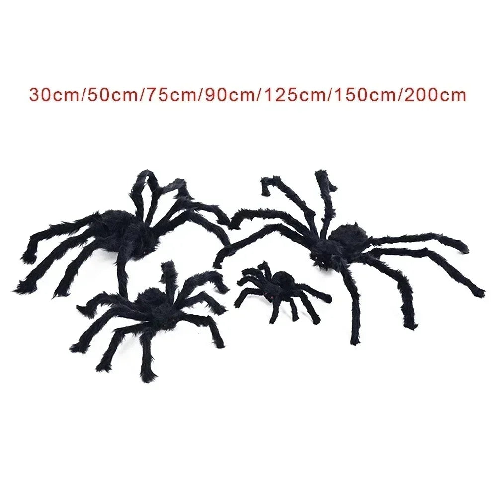 Halloween Giant Black Plush Spider