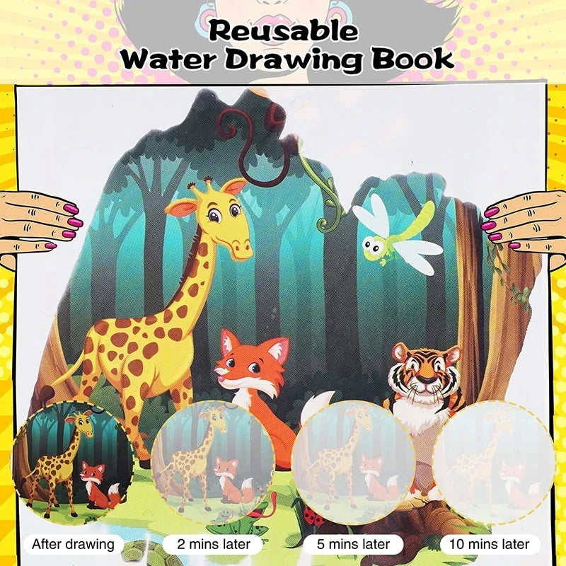 Magical Water Drawing Book