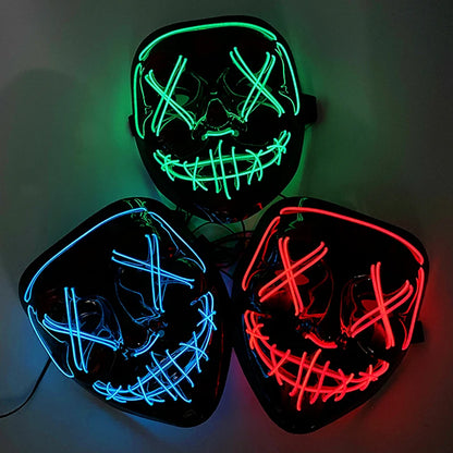 Luminous Neon Mask