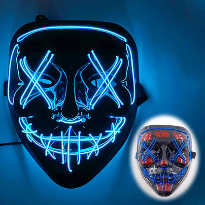 Luminous Neon Mask